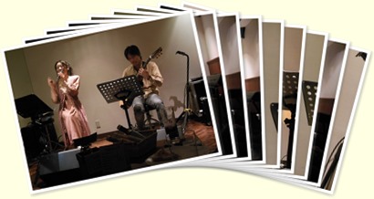 アルバムを表示します