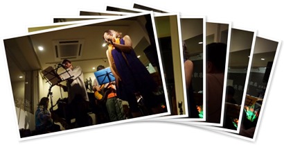 アルバムを表示します