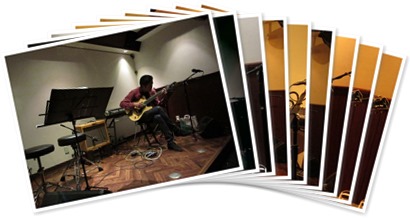 アルバムを表示します