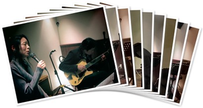 アルバムを表示します