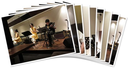 アルバムを表示します