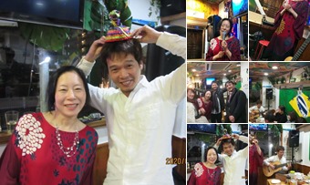 "2020.2.8SAMBA BRASIL" の表示